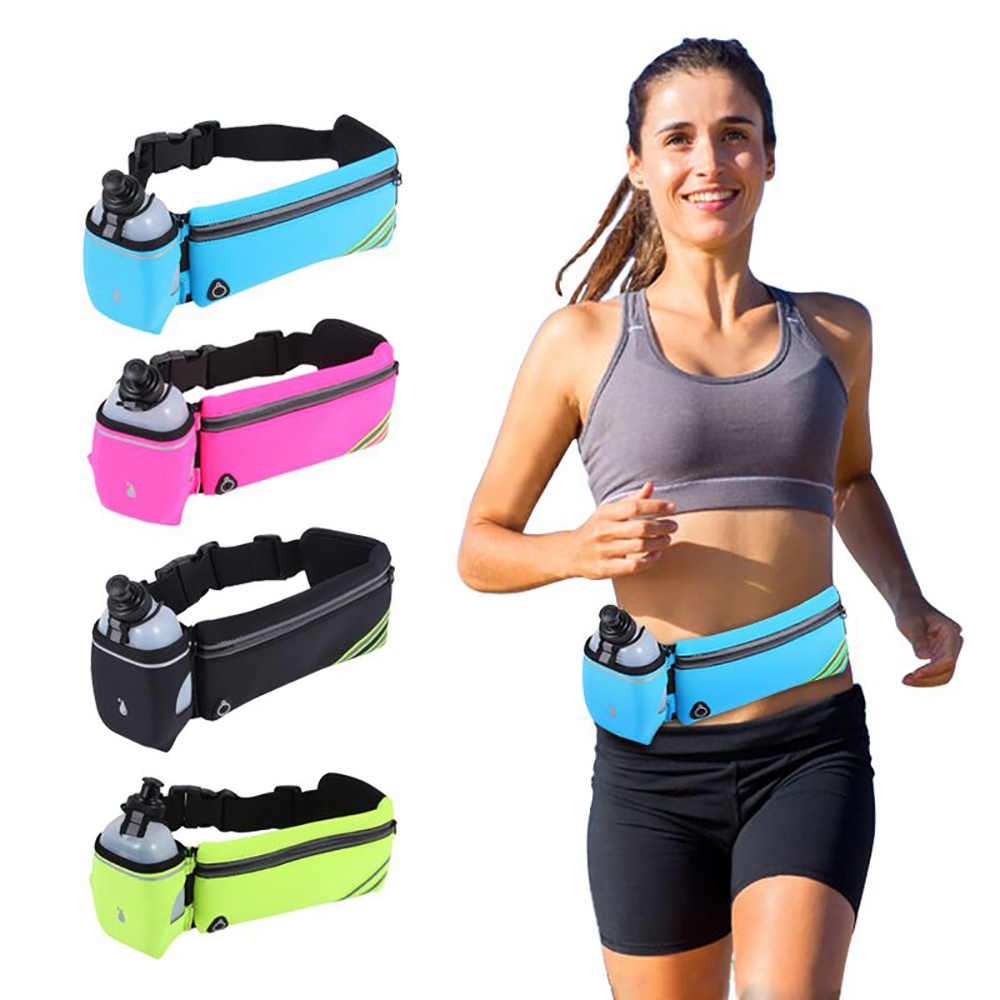 Sundried Accessories Belt Running Waist Bag Hydration Water Bottle Belt Holder 